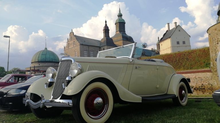 Veteran car in Vadstena