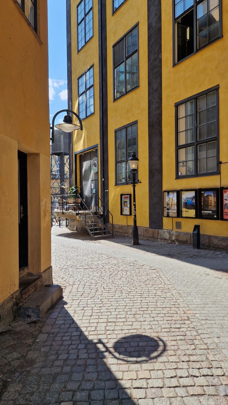 Industrial landscape in Norrköping